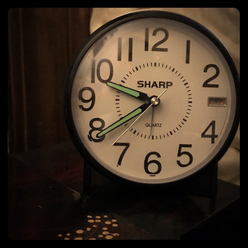 Vintage Sharp alarm  clock